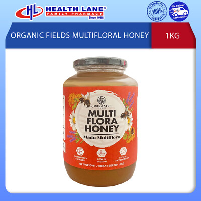 ORGANIC FIELDS MULTIFLORAL HONEY 1KG